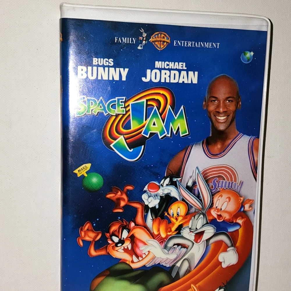 Space Jam Bundle 1996 - Space Jam (Clam) VHS Tape & Soundtrack CD - Picture 12 of 13